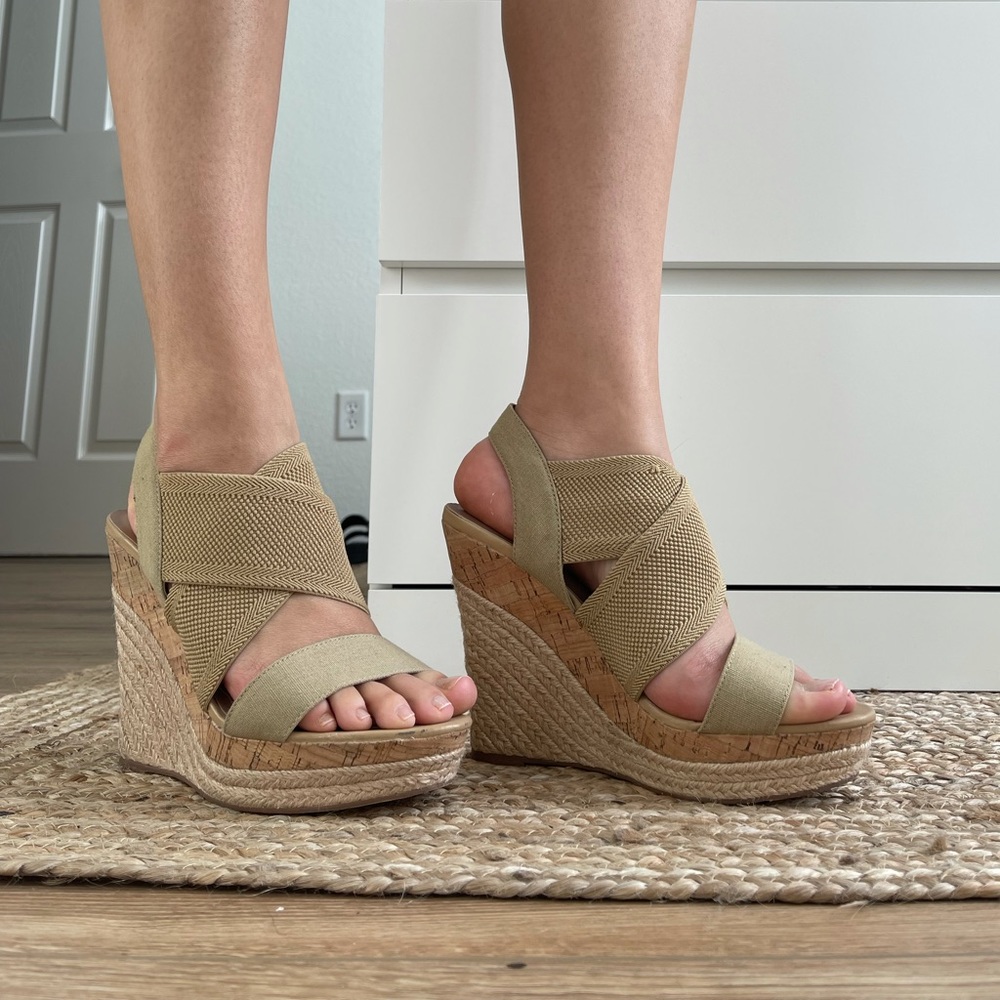 Wedge heels